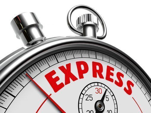 Serviciu expres pentru lucrări în curs de desfășurare